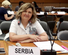 26. јун 2019. Чланицa Одбора за људска и мањинска права и равноправност полова Олена Папуга